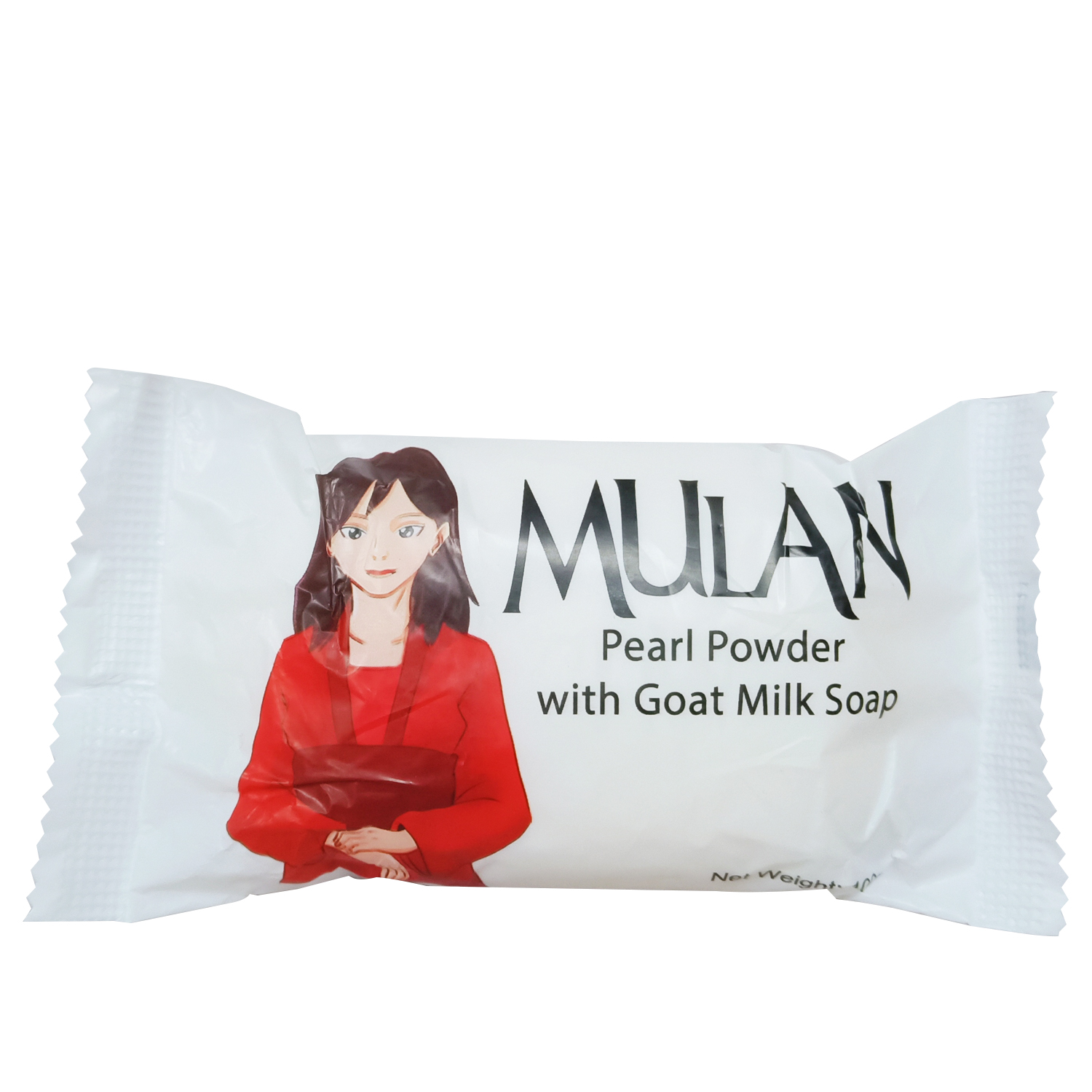 MULAN Pearl Powder + Goat Milk Soap 80g